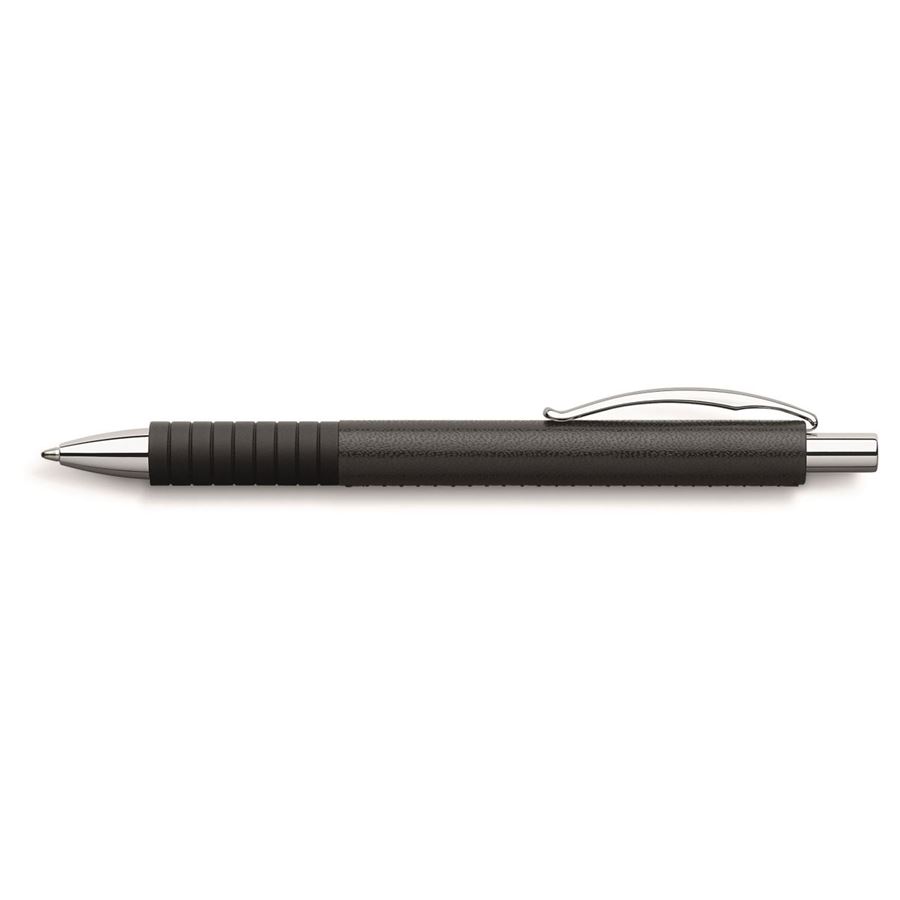 Faber-Castell - Ballpoint pen Essentio Black Leather
