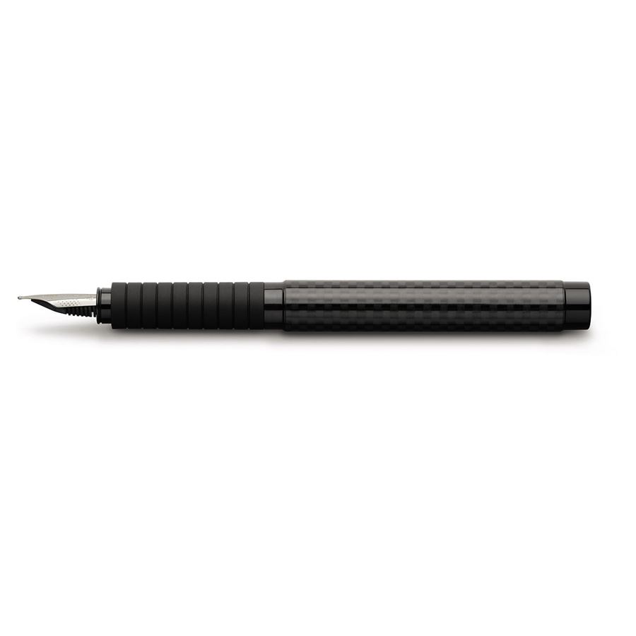 Faber-Castell - Fountain pen Essentio Black Carbon medium