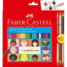 Faber-Castell - Color Ecopencil tr 120524CCP+3CC set 24x