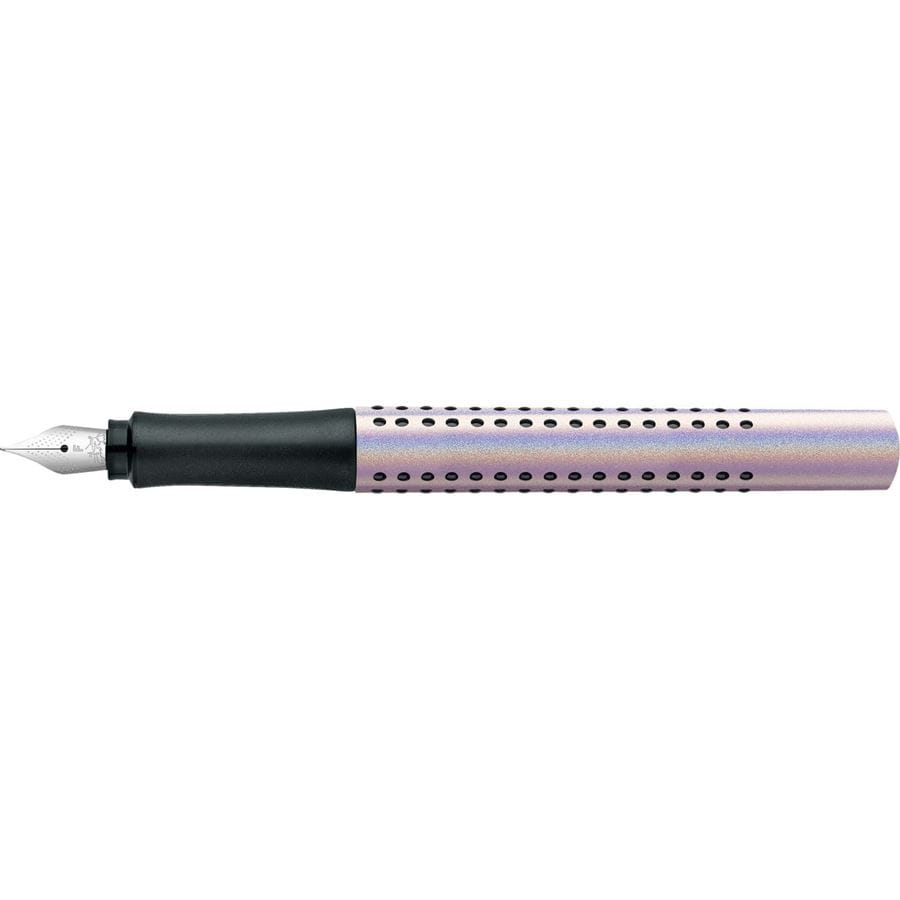 Faber-Castell - Fountain pen Grip Edition Glam F pearl