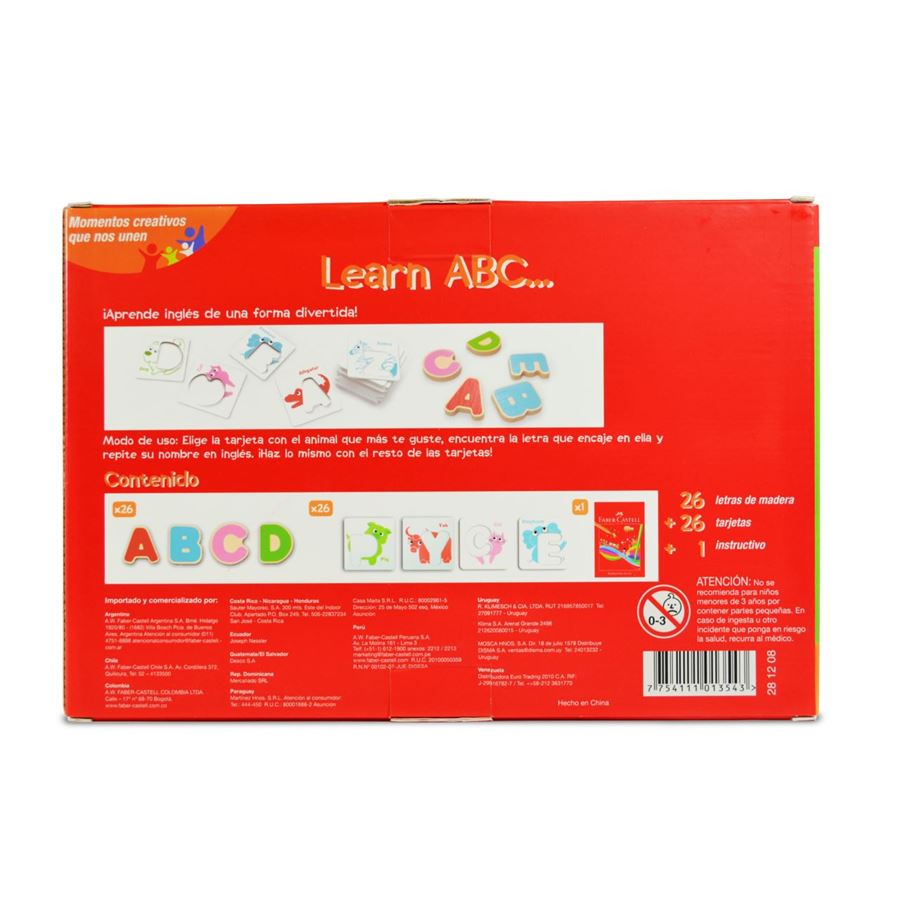 Faber-Castell - Creative set Learn ABC