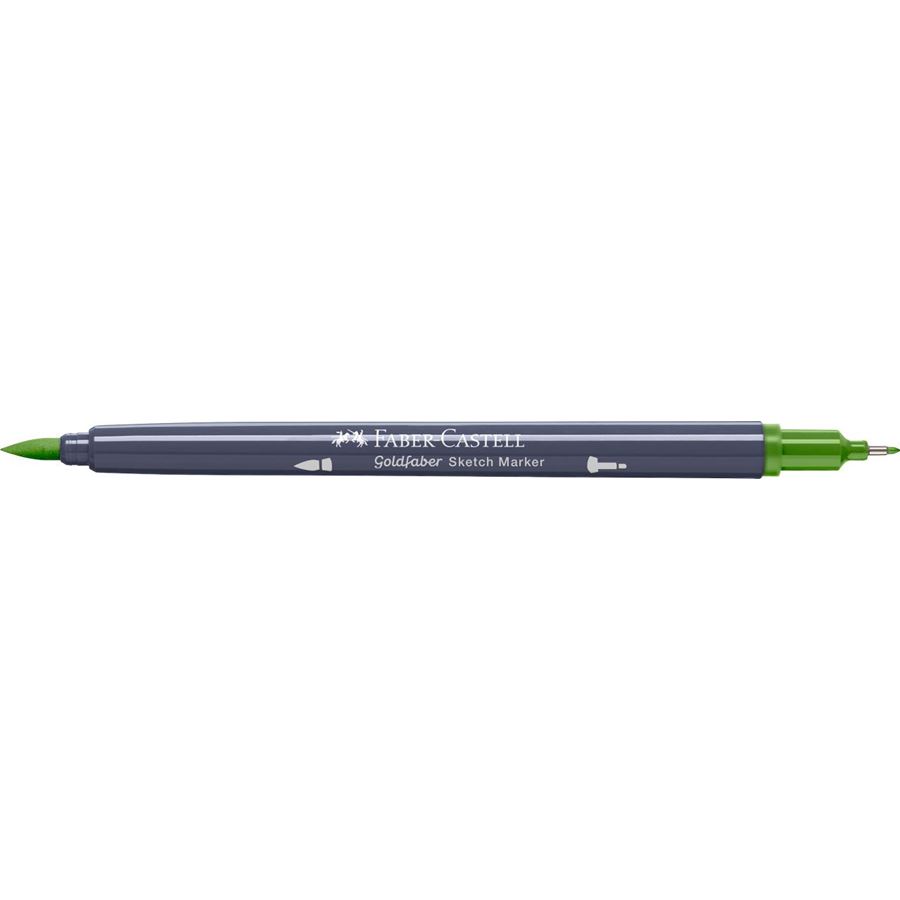 Faber-Castell - Goldfaber Sketch Marker, 168 earth green yellowish