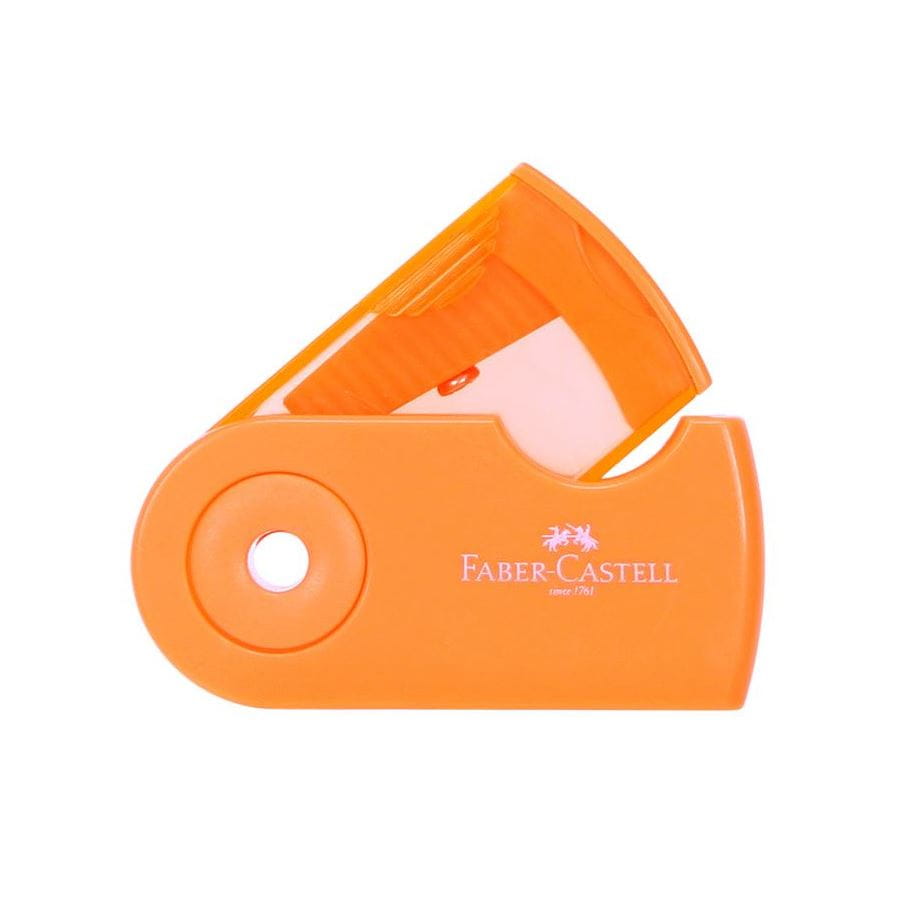 Faber-Castell - Sharpener Sleeve Mini, assorted colours