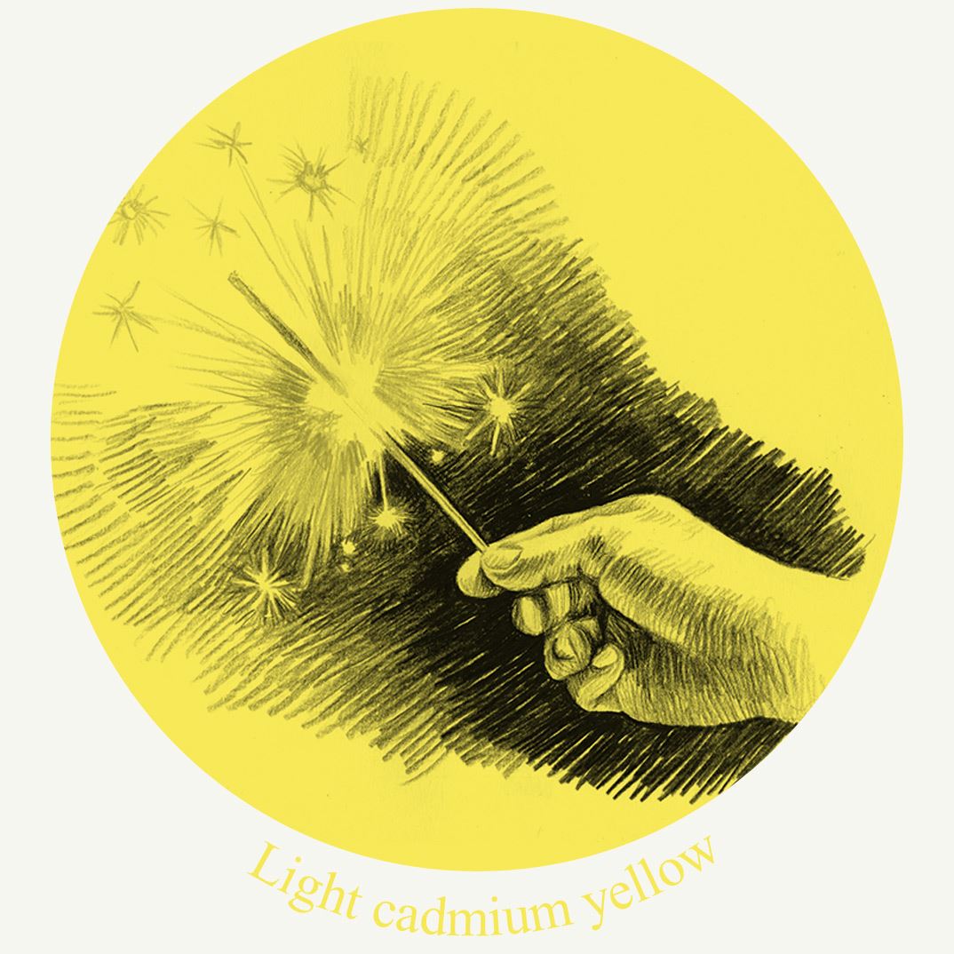 Light cadmium yellow