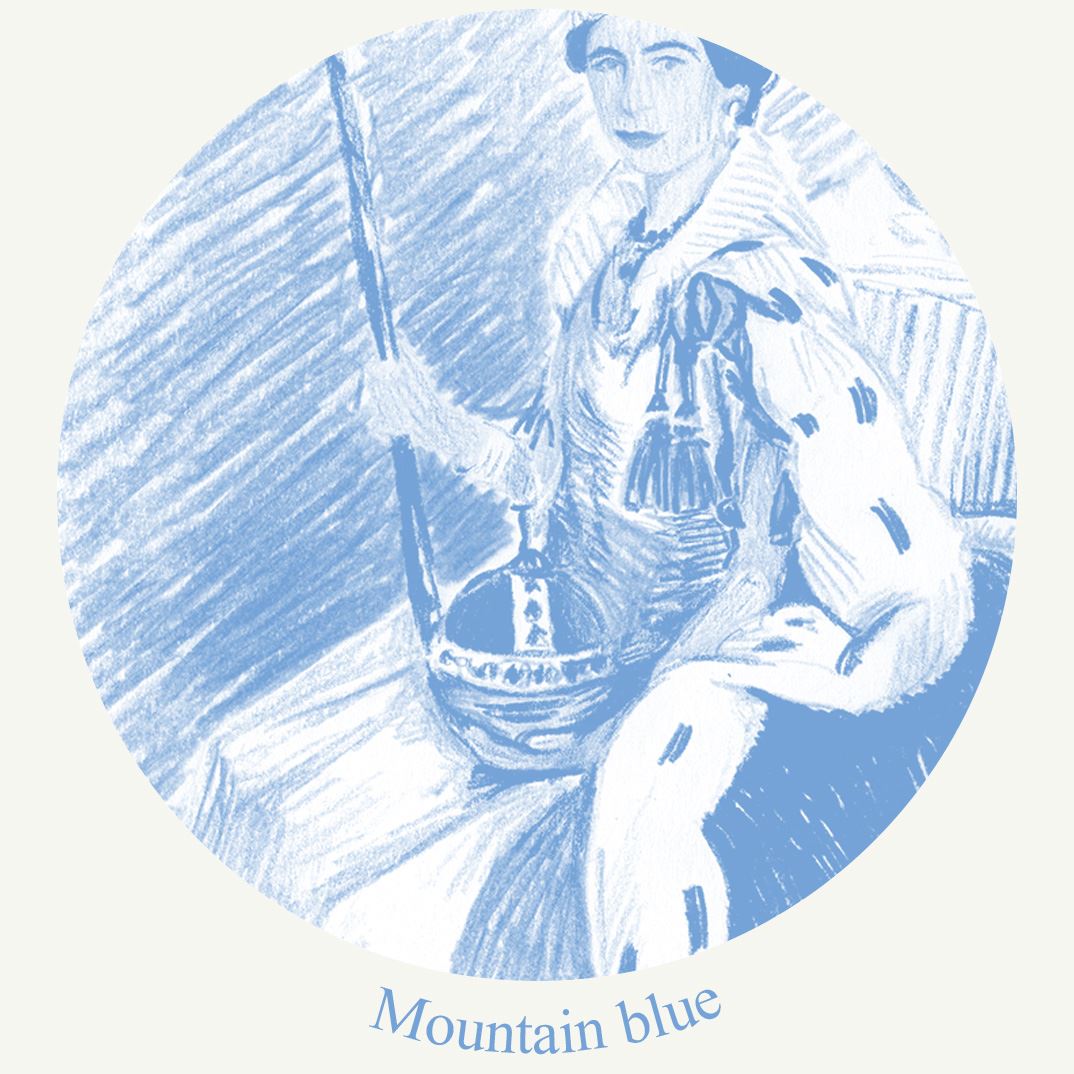 mountain blue