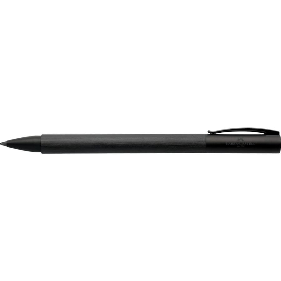 Faber-Castell - Ambition All Black twist ballpoint pen, B, black