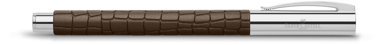 Faber-Castell - Ambition 3D Croco fountain pen, EF, brown