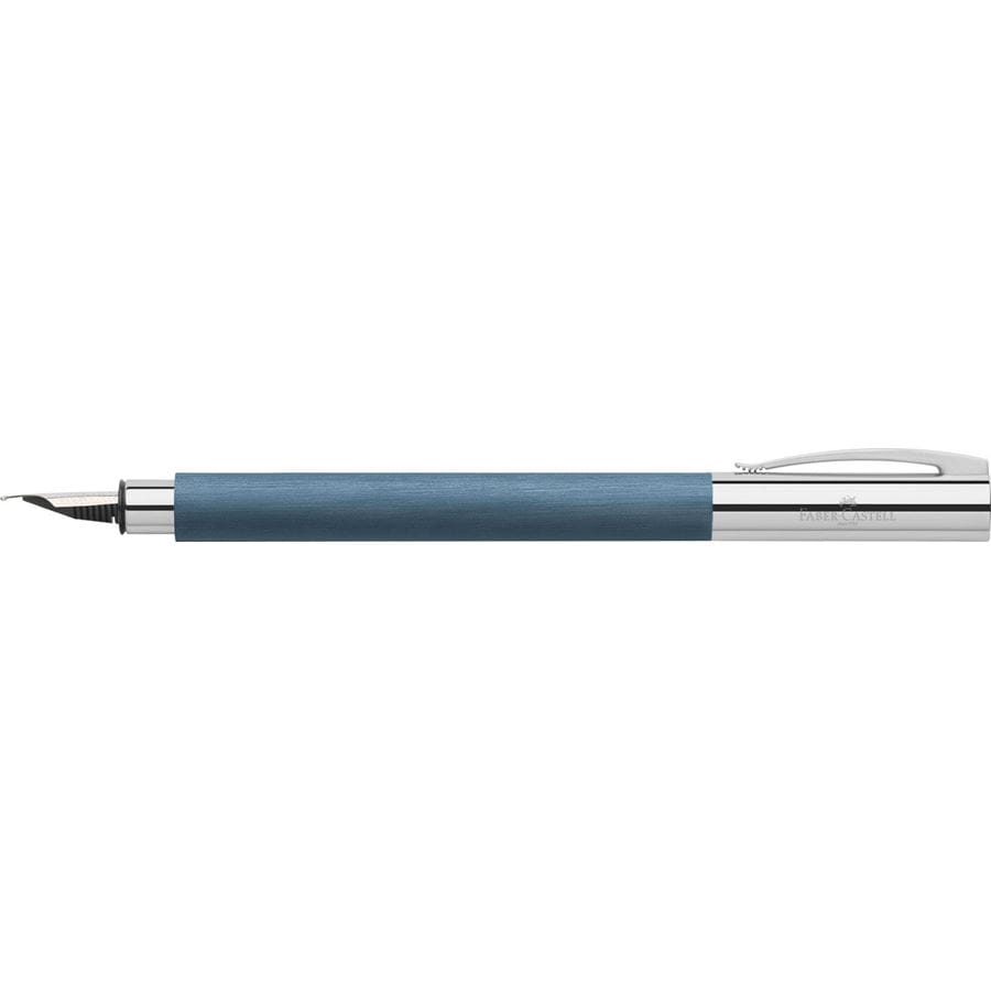 Faber-Castell - Ambition precious resin fountain pen, F, blue