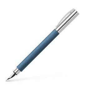 Faber-Castell - Ambition precious resin fountain pen, B, blue