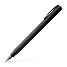 Faber-Castell - Ambition All Black fountain pen, M, black