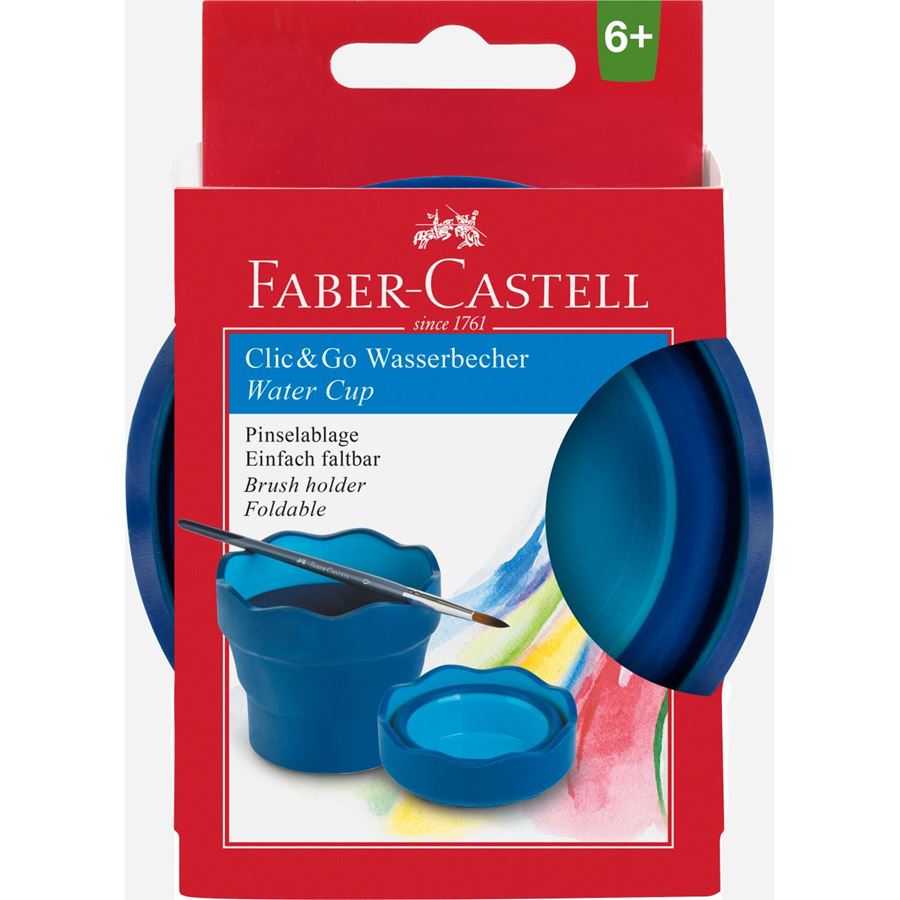 Faber-Castell - Clic&Go water cup, blue