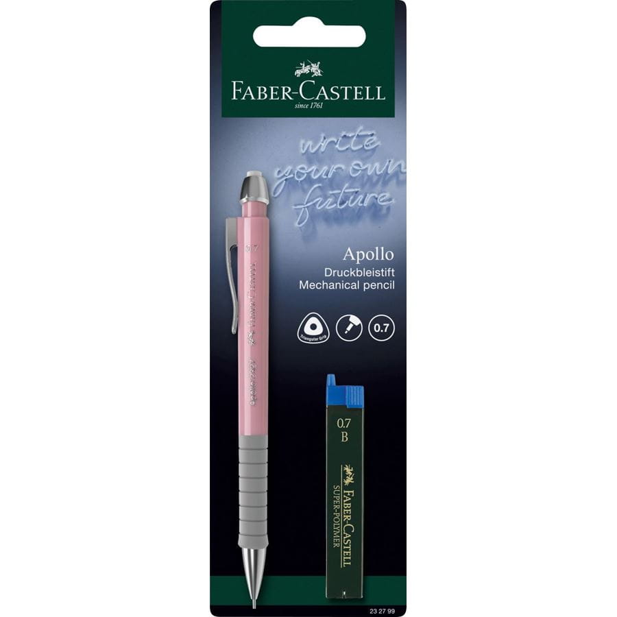 Faber-Castell - Apollo mechanical pencil set, 0.7 mm, 2 pieces