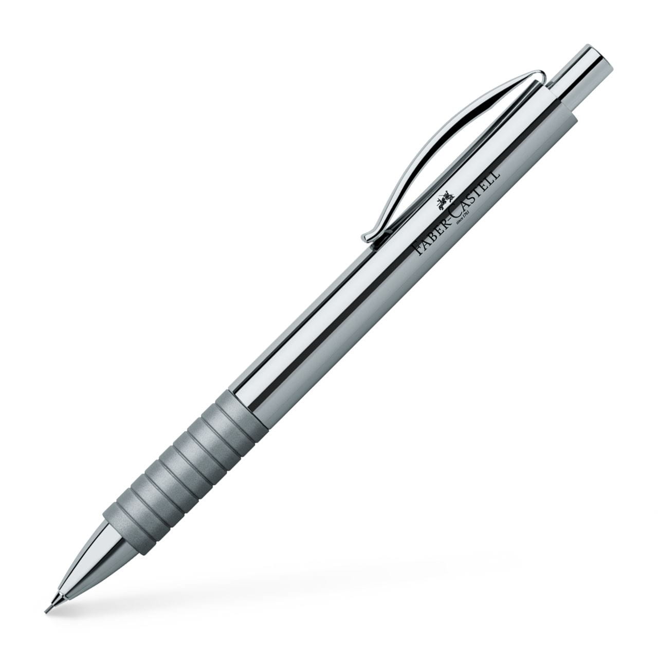 Faber-Castell - Essentio Metal pencil, 0.7 mm, silver shiny