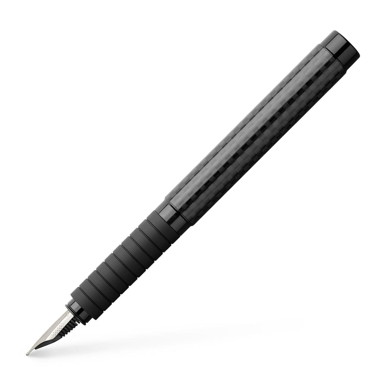 Faber-Castell - Essentio Carbon fountain pen, M, black