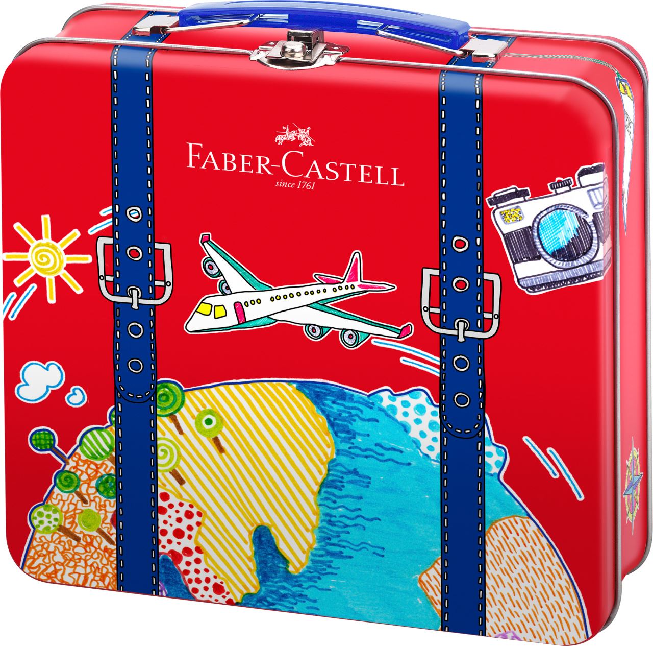 Faber-Castell - Connector felt tip pen suitcase