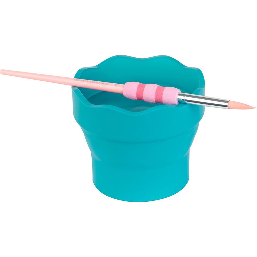 Faber-Castell - Water cup Clic&Go turquoise