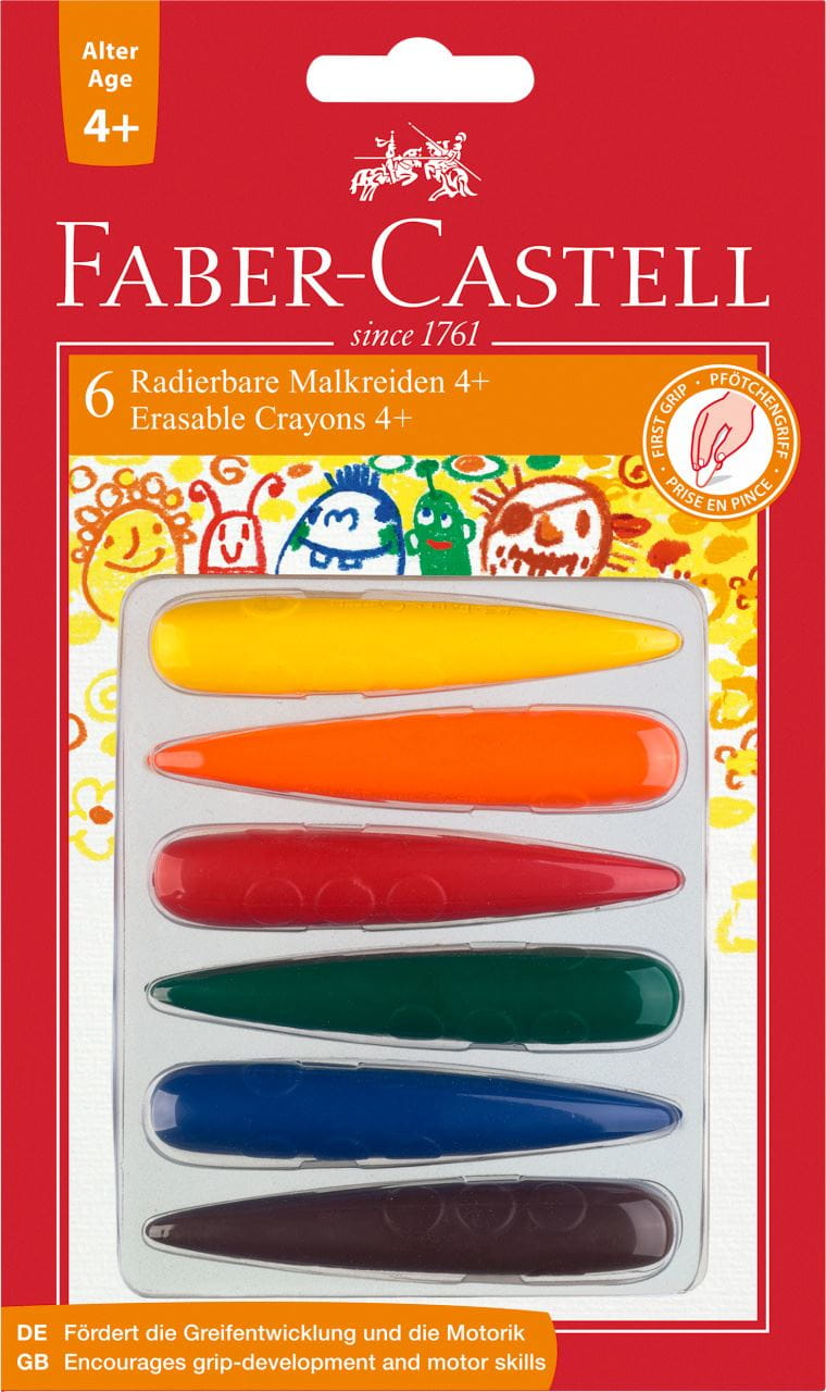 Faber-Castell - Crayon Finger, set of 6