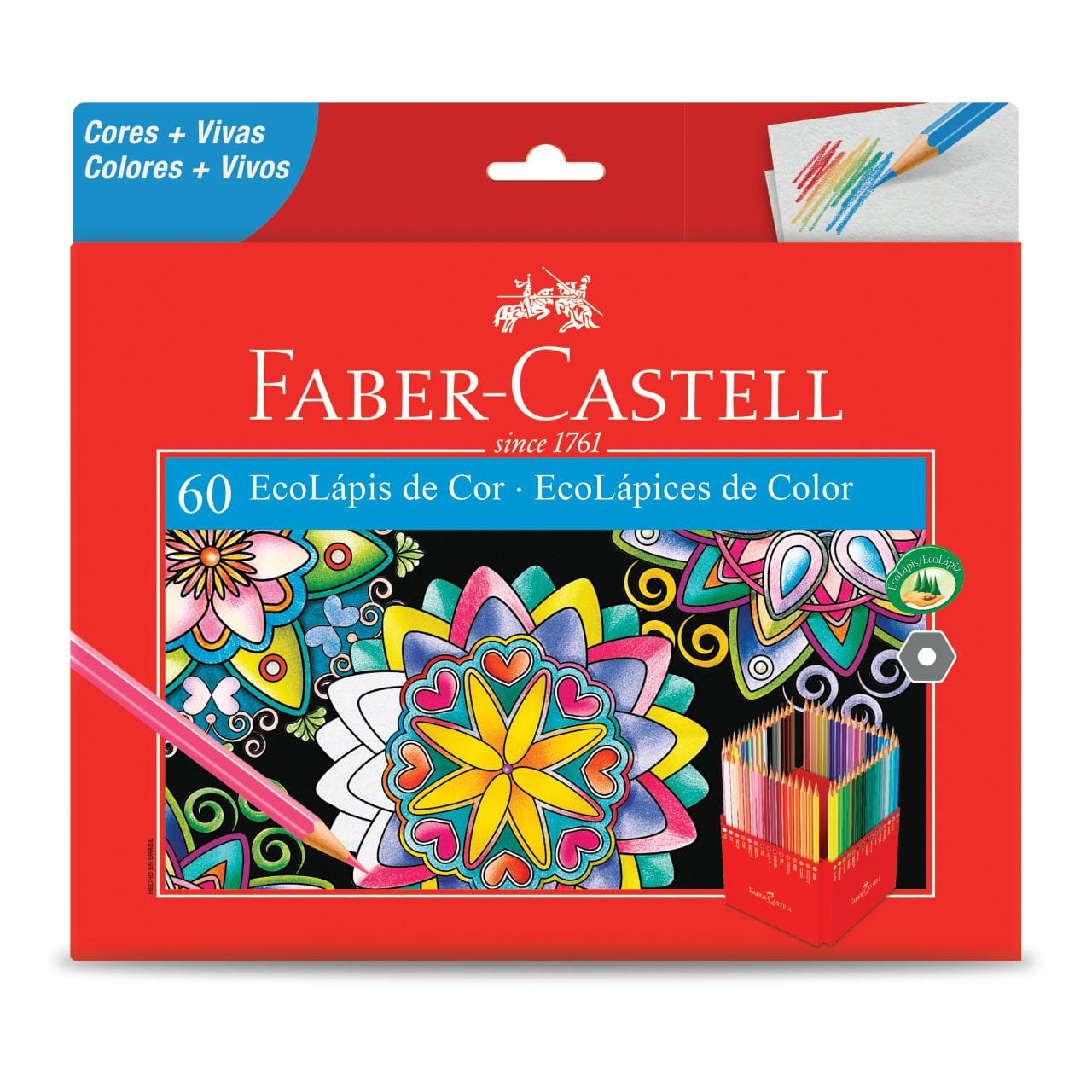 Faber-Castell - Col. Ecopencil long 120160G 60x