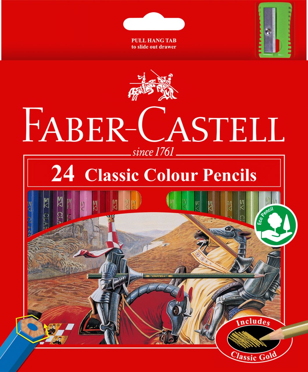 Faber-Castell - 24 Classic Colour Pencils