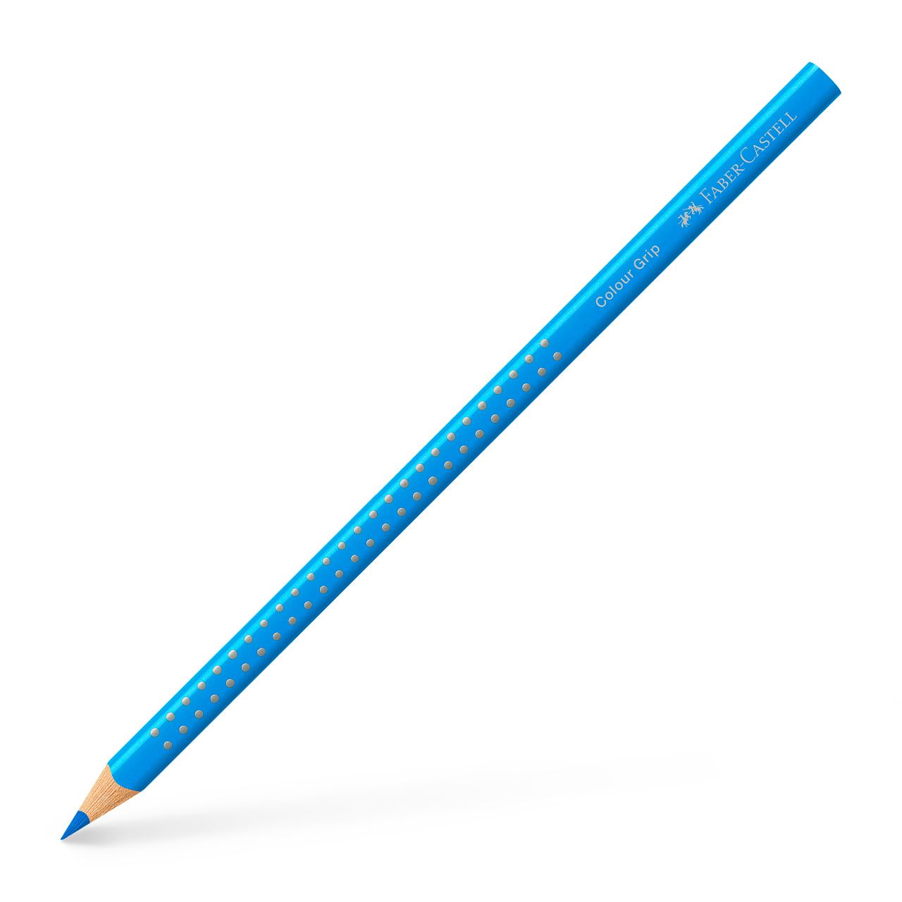 Faber-Castell - Colour Grip colour pencil, blue neon