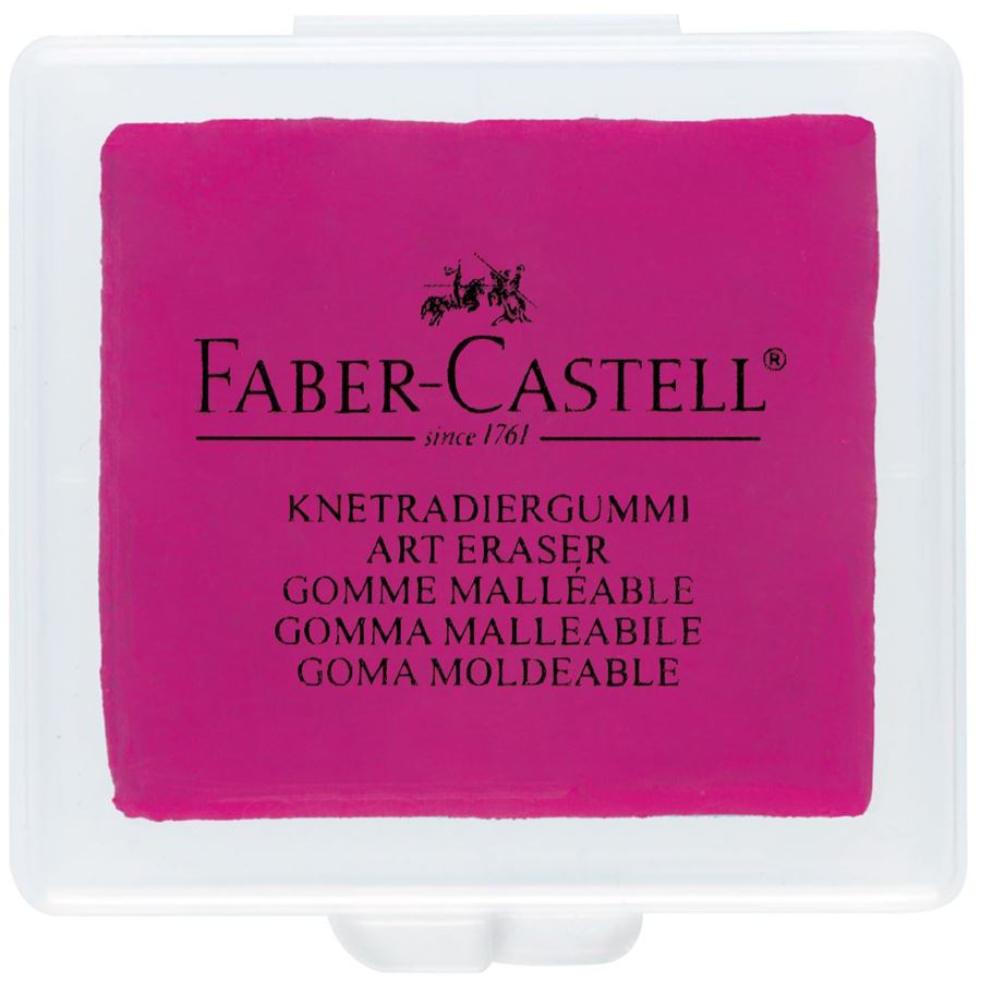 Faber-Castell - Kneadable eraser berry/turquoise/lemon