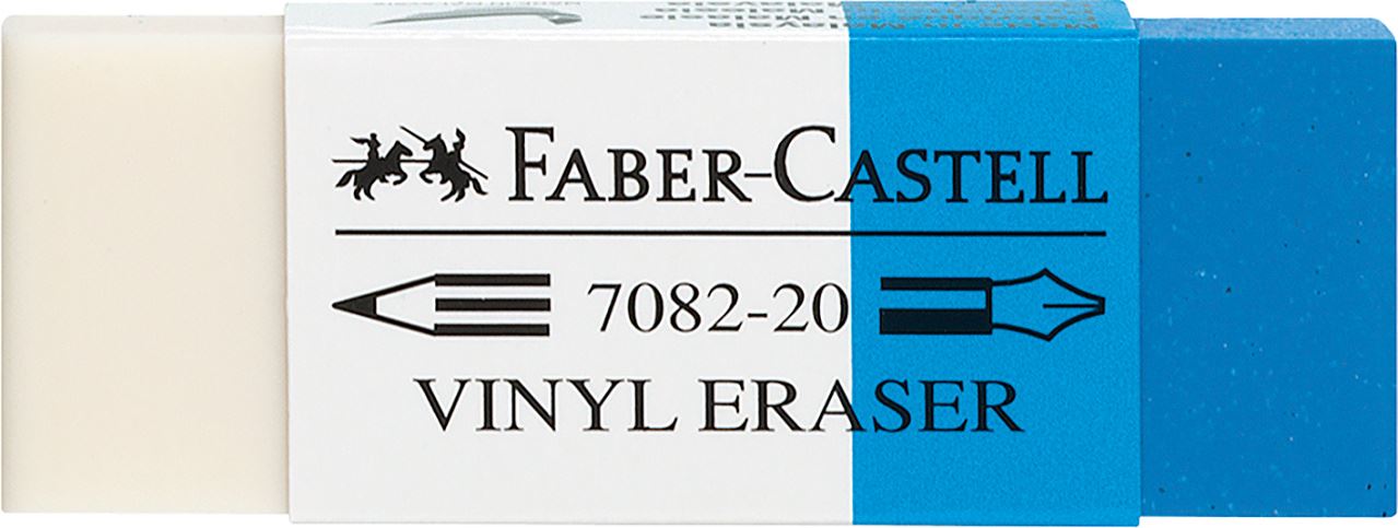 7082-20 Combi eraser, blue-white