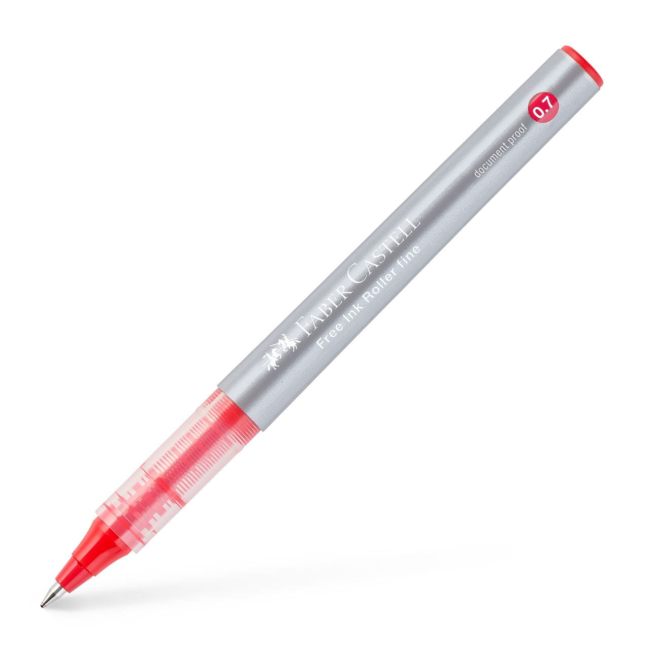 Faber-Castell - Free Ink rollerball, 0.7 mm, red