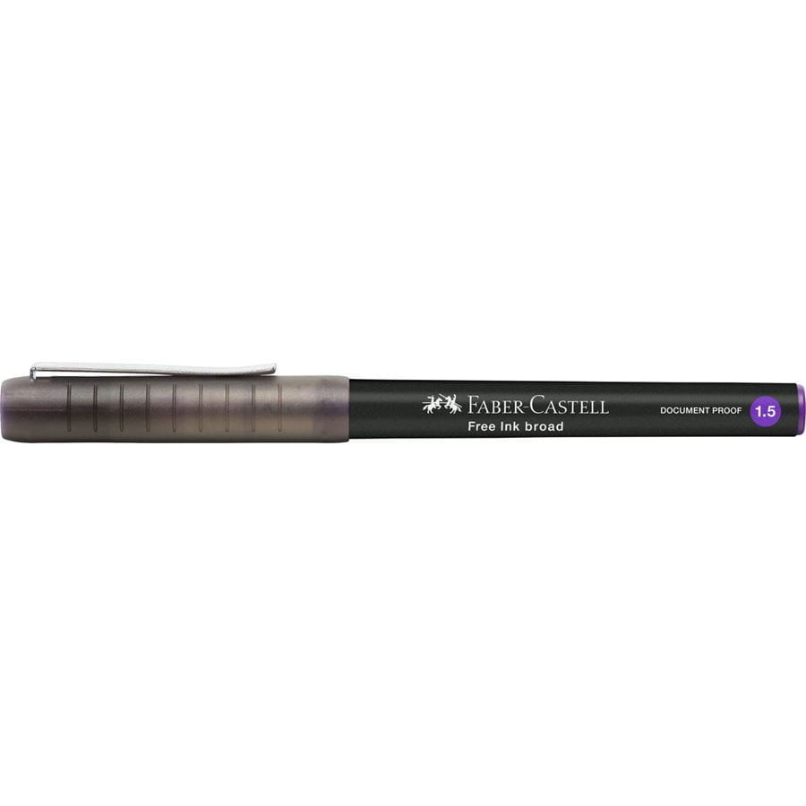 Faber-Castell - Free Ink rollerball, 1.5 mm, violet