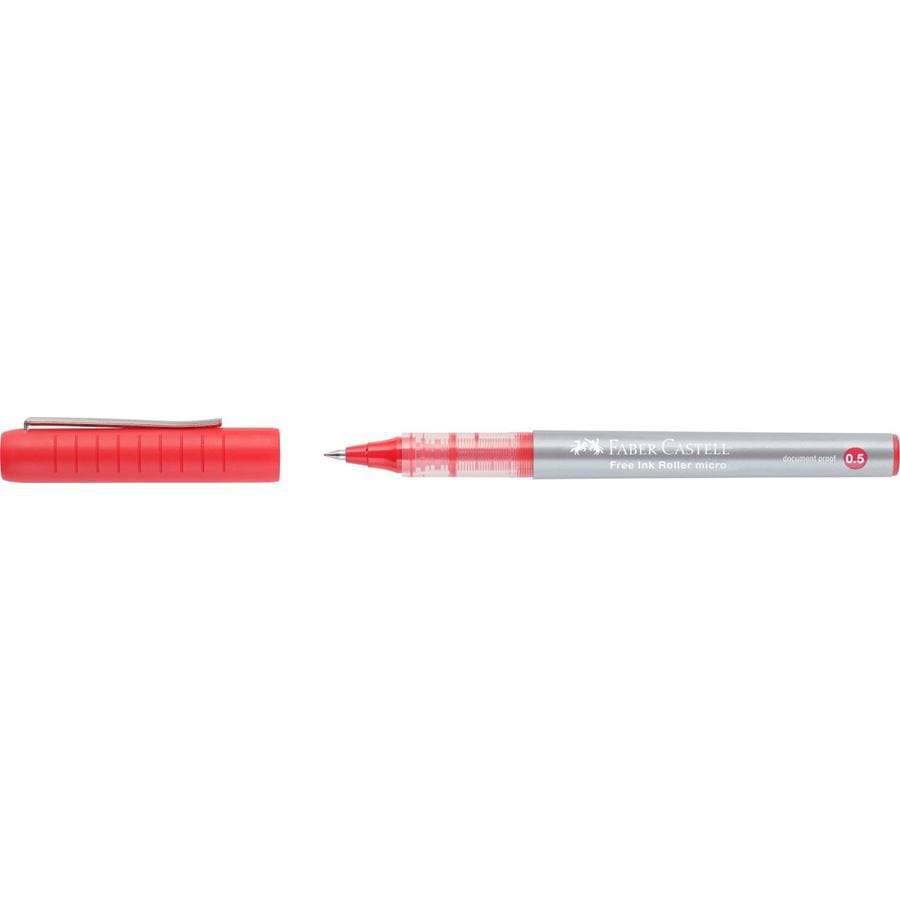 Faber-Castell - Free Ink rollerball, 0.5 mm, red