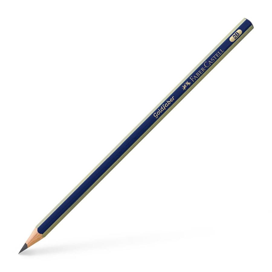 Faber-Castell - Goldfaber 1221 graphite pencil, 2B