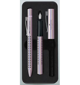 Faber-Castell - FP M/BP set Grip Edition Glam pearl