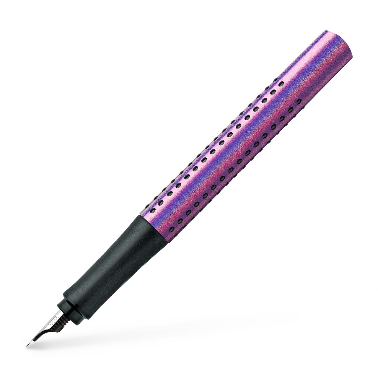 Faber-Castell - Fountain pen Grip Edition Glam M violet