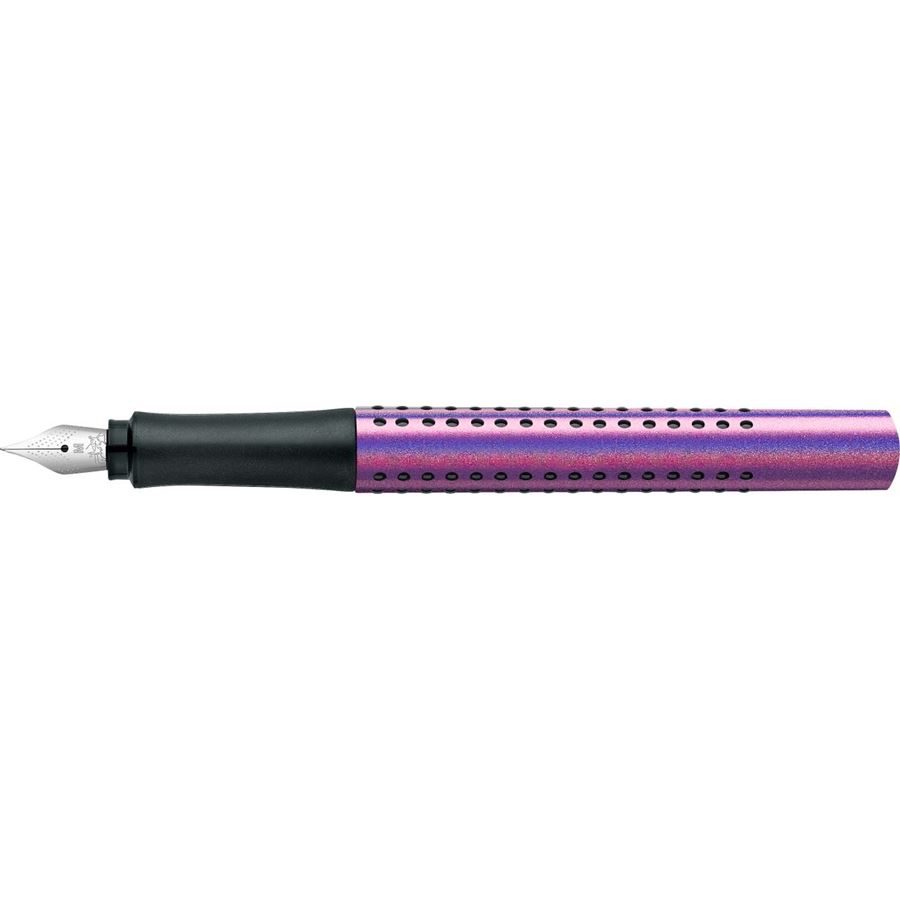 Faber-Castell - Fountain pen Grip Edition Glam M violet
