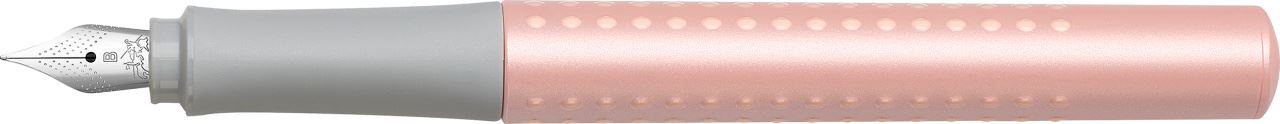 Faber-Castell - Fountain pen Grip Pearl Edition B rose
