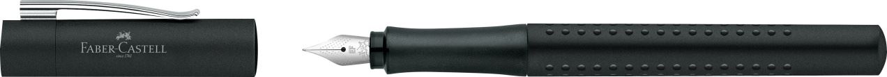 Faber-Castell - Grip 2011 fountain pen, nib width EF, black