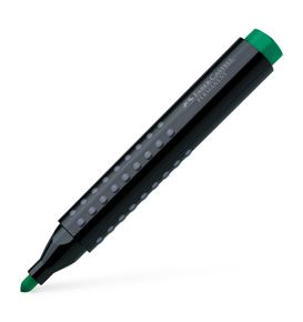 Faber-Castell - Grip Marker Permanent, round tip, green