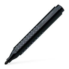 Faber-Castell - Grip Marker Permanent, round tip, black