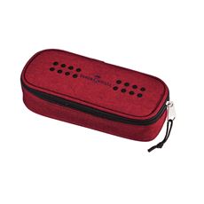 Faber-Castell - Grip pencil case with rubber band, marsala red