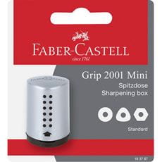 Faber-Castell - Grip Mini sharpening box, set of 1, silver
