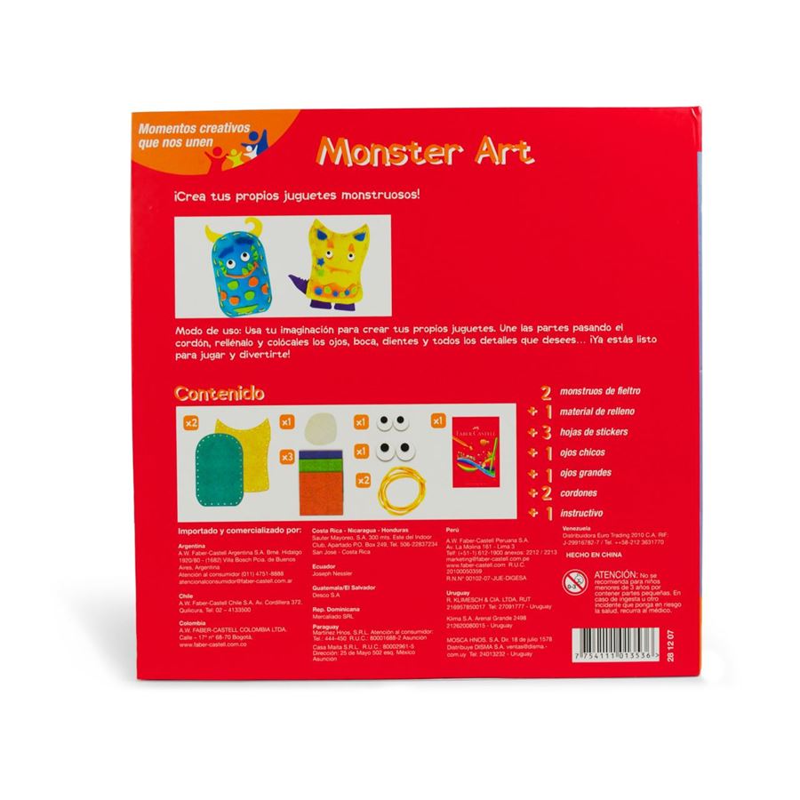 Faber-Castell - Creative set Monster Art