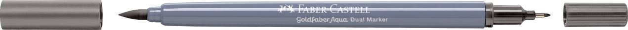 Faber-Castell - Goldfaber Aqua Dual Marker, cold grey IV