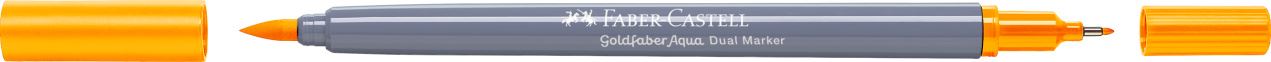 Faber-Castell - Goldfaber Aqua Dual Marker, dark chrome yellow