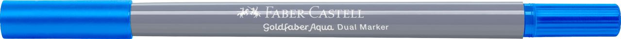 Faber-Castell - Goldfaber Aqua Dual Marker, phthalo blue