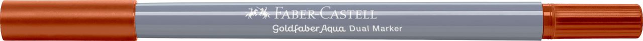 Faber-Castell - Goldfaber Aqua Dual Marker, burnt ochre