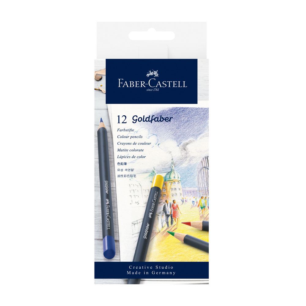 Faber-Castell - Colour pencil Goldfaber carton 12x