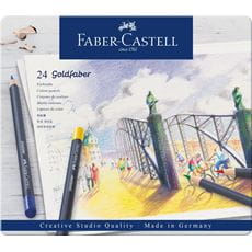 Faber-Castell - Goldfaber colour pencil, tin of 24