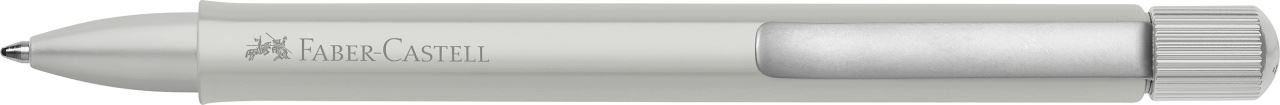 Faber-Castell - Ballpoint pen Hexo silver matt