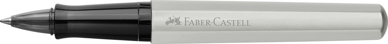 Faber-Castell - Ink roller Hexo silver matt