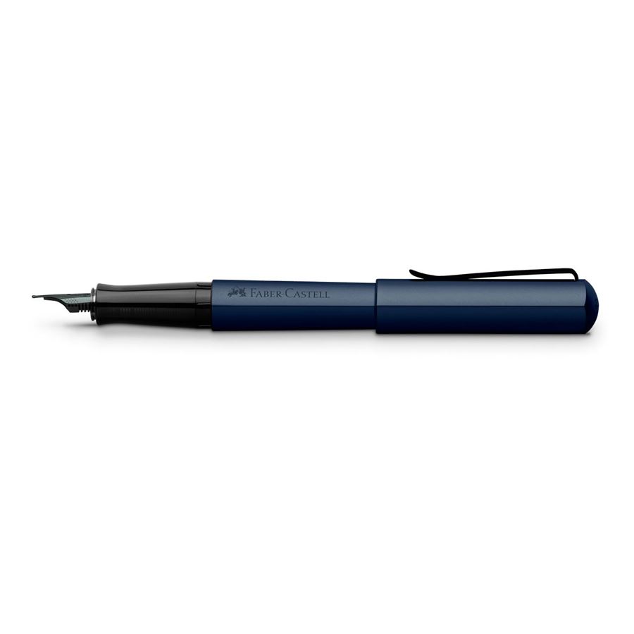 Faber-Castell - Fountain pen Hexo blue broad