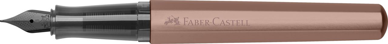 Faber-Castell - Fountain pen Hexo bronze broad